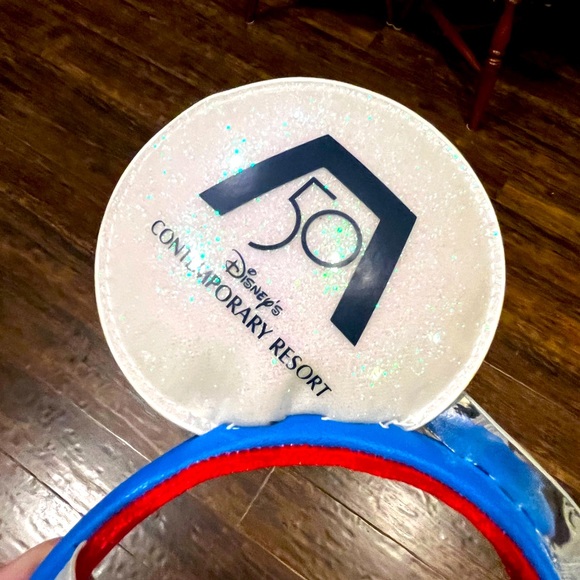 ✨ Disney Parks Loungefly 50th Celebration Contempory Resort Mickey Ears ✨ NWT - Picture 4 of 8